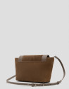 Bolso bandolera María Messenger piel y ante ... | Roberto Verino