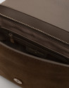 Bolso bandolera María Messenger piel y ante ... | Roberto Verino
