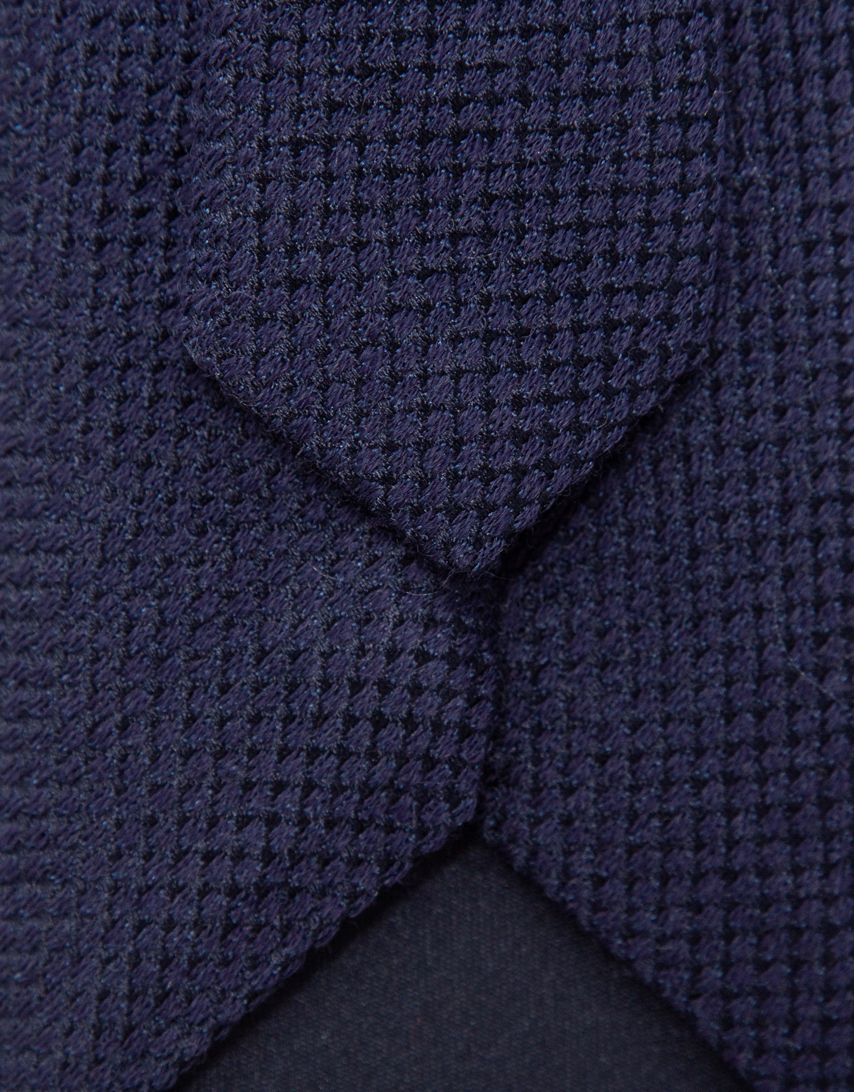 Corbata seda textura marino - Hombre - OI2026 | Roberto Verino