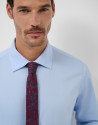 Corbata seda paisley cereza oscuro - Hombre | Roberto Verino