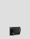 Victoria Mini black leather handbag with studs | Roberto Verino