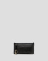 Victoria Mini black leather handbag with studs | Roberto Verino