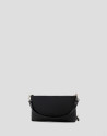 Victoria Mini black leather handbag with studs | Roberto Verino