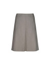 Beige pleated skirt