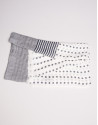 Foulard topos azul marino