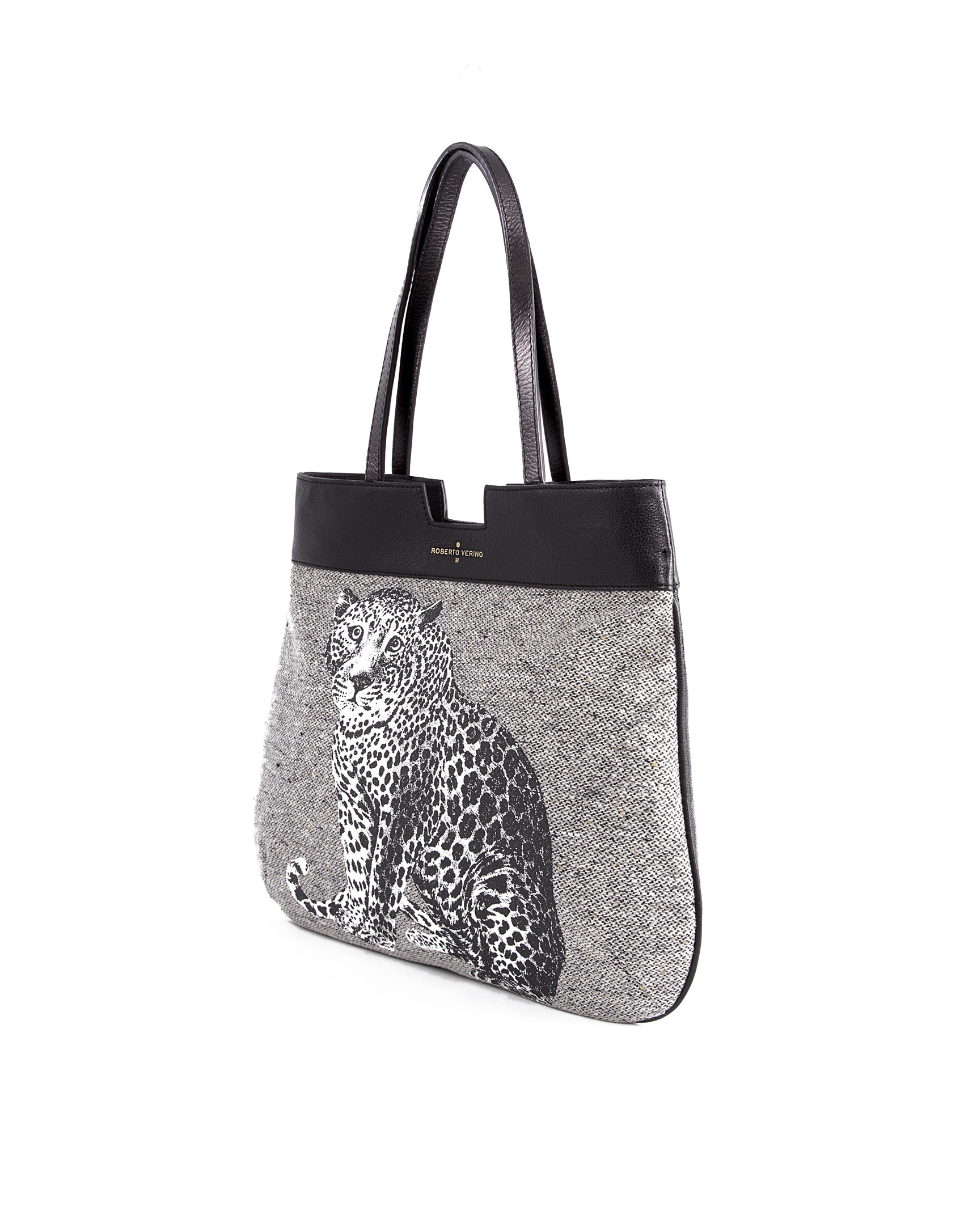 Bolso Shopping Birdy Stone print leopardo
