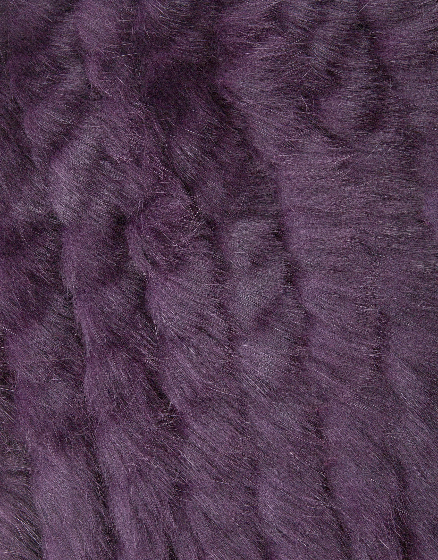 burgundy rabbit fur shrug
