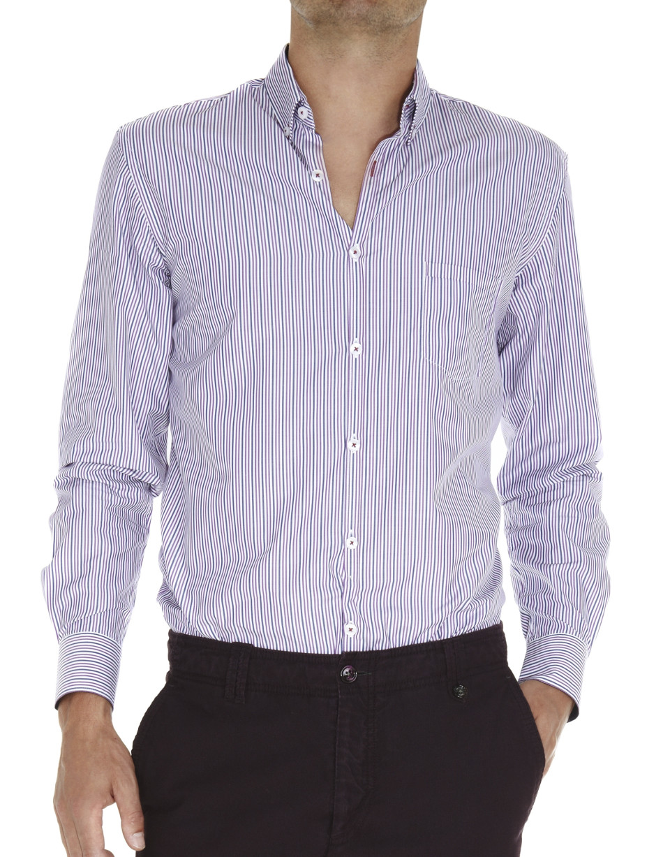 camisa sport rayas