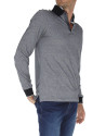 Bicolor polo shirt