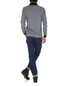 Bicolor polo shirt
