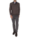 Turtleneck sweater with pockets