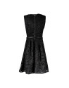 Black lace dress
