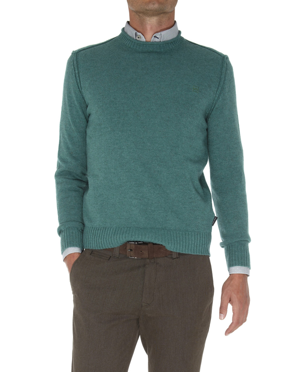 Square neck sweater 