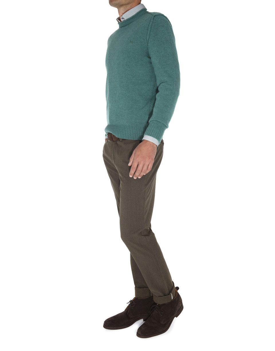 Square neck sweater 