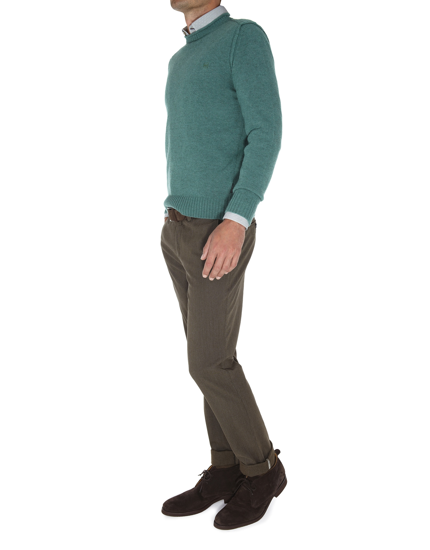 Square neck sweater 