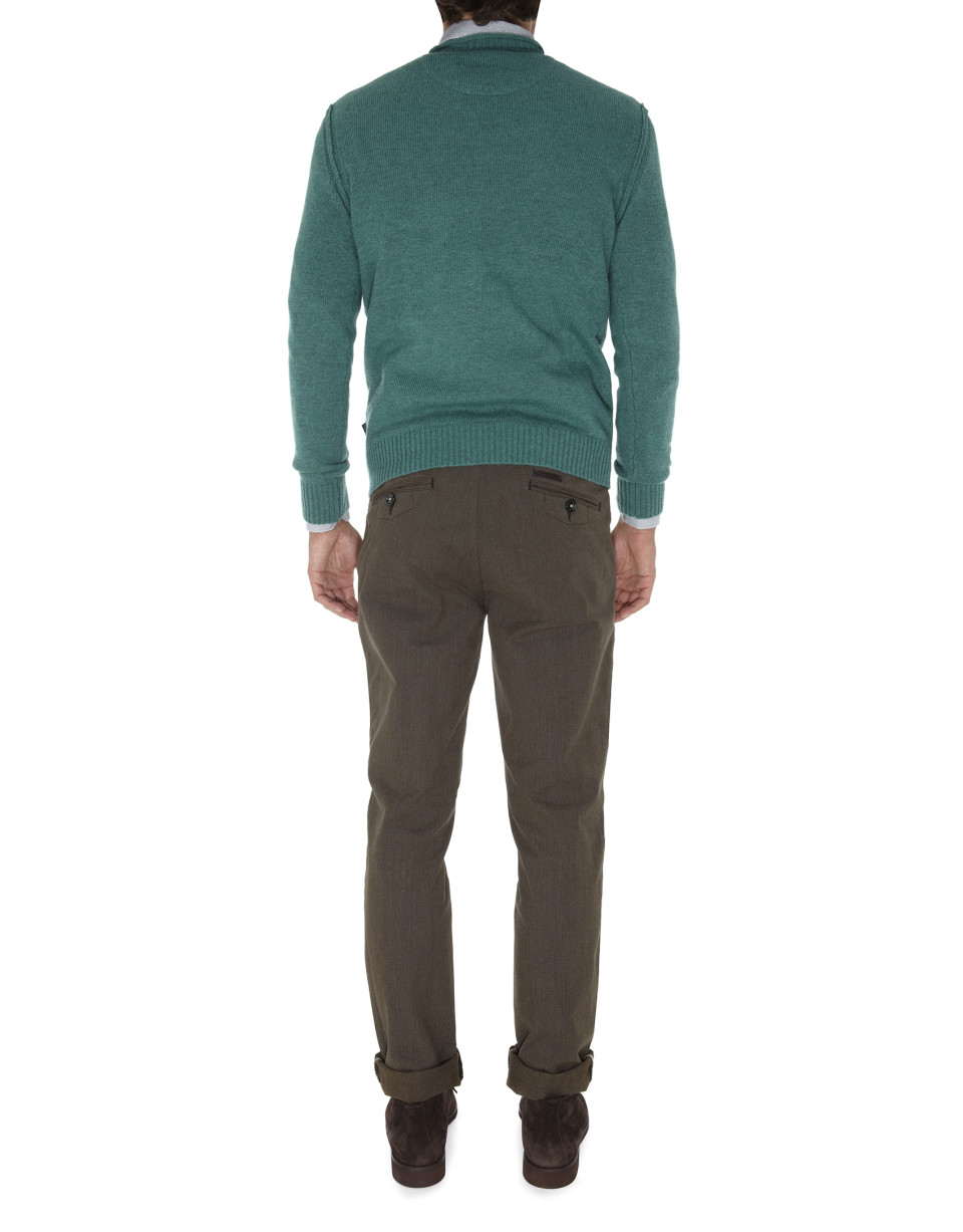 Square neck sweater 