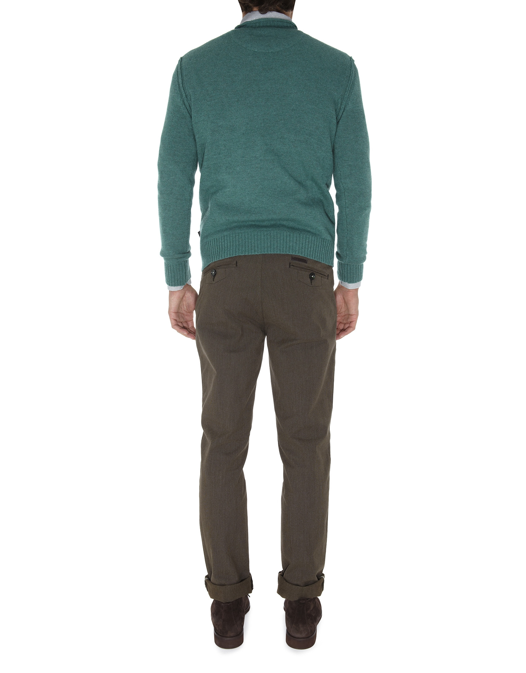 Square neck sweater 
