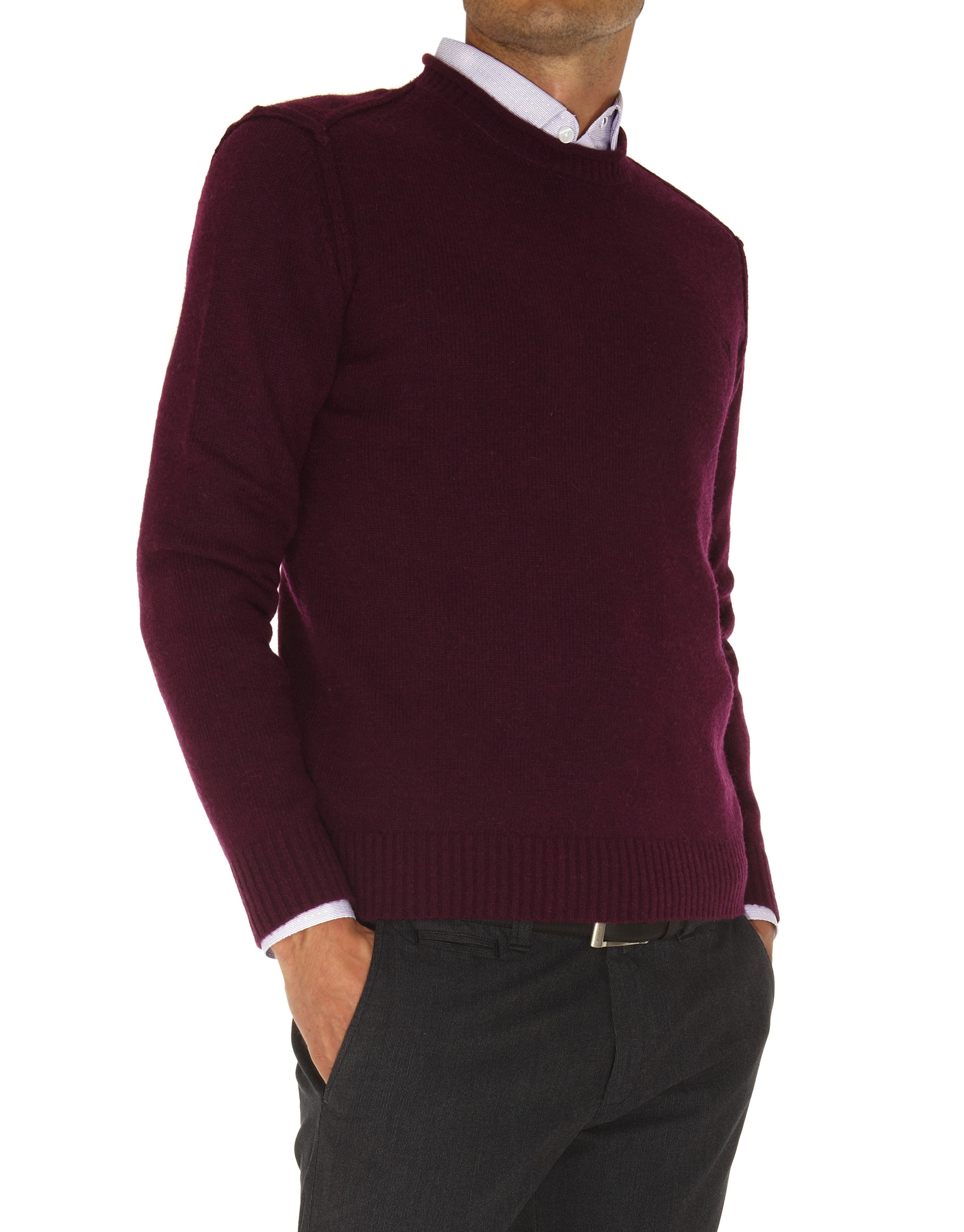 jersey cuello caja