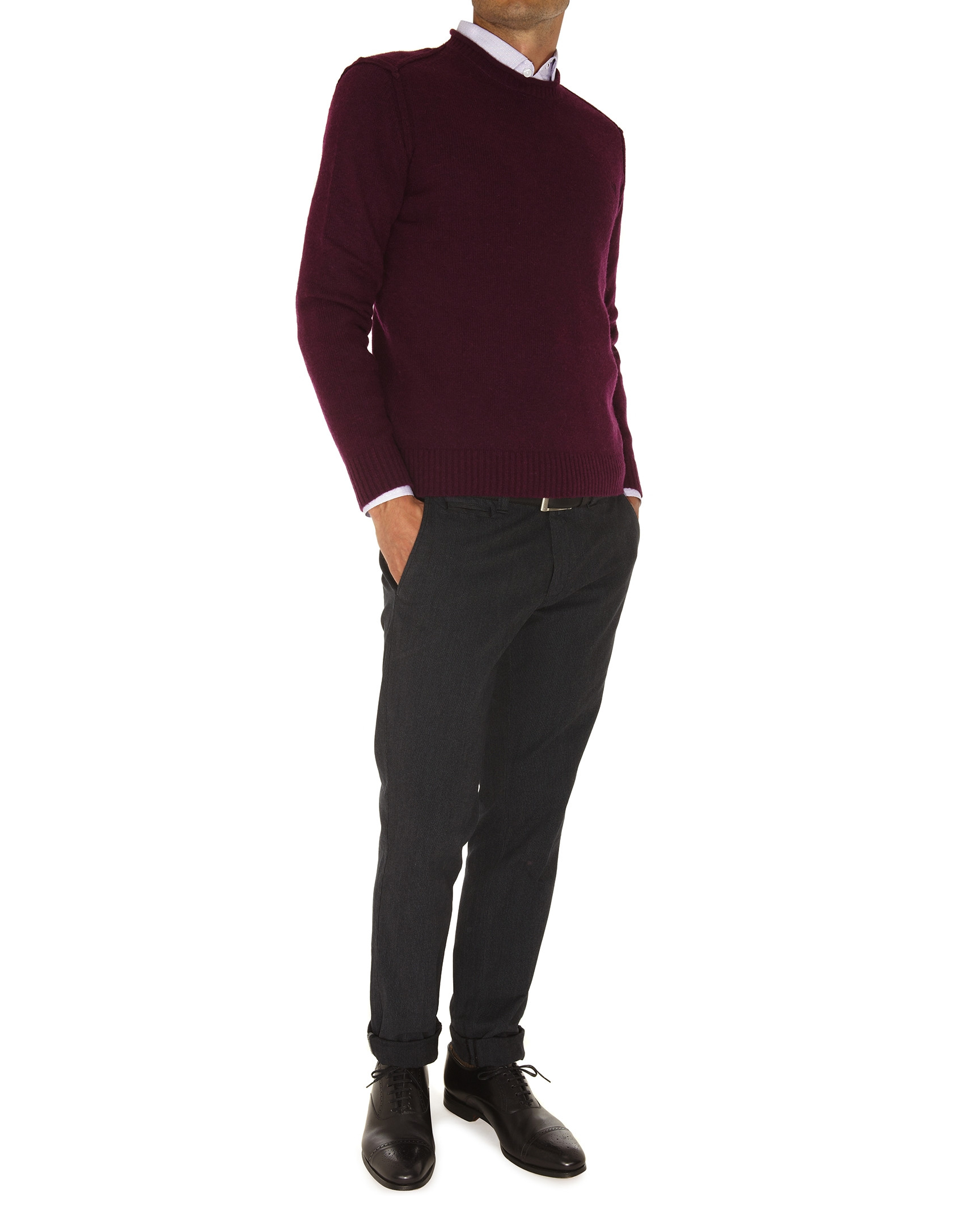 jersey cuello caja