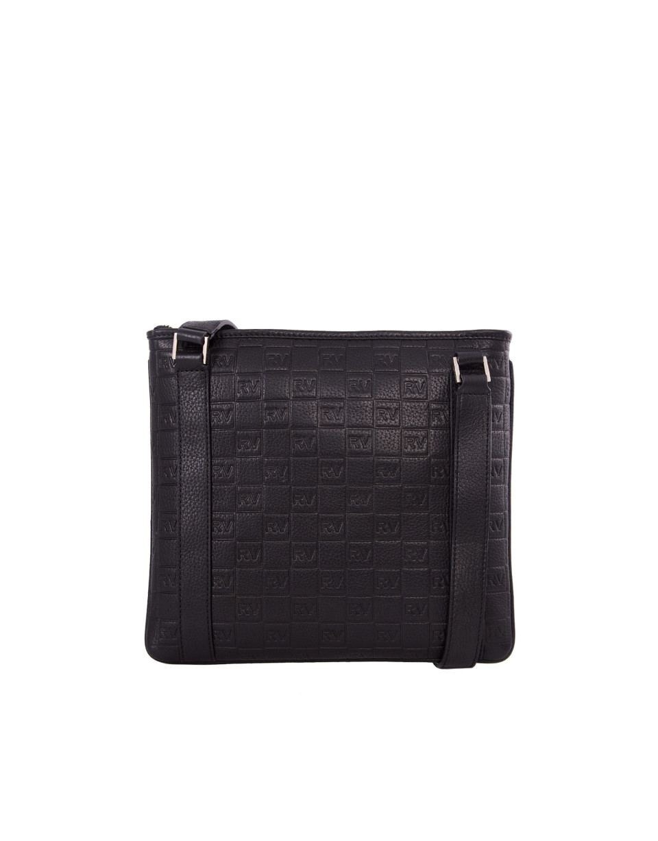 Bandolera Lara negro piel
