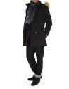 Hooded sport jacket