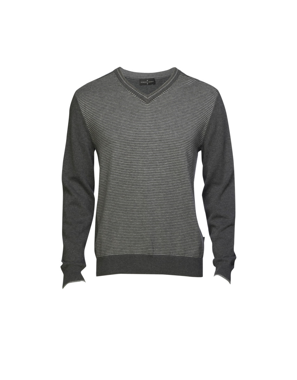 Jersey  lana y cashmere de gris