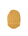 Gorro visera punto mostaza