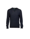 Blue v neck pullover