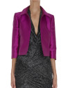 Fuchsia satin bolero jacket