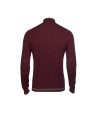 Aubergine wool/cashmere pullover