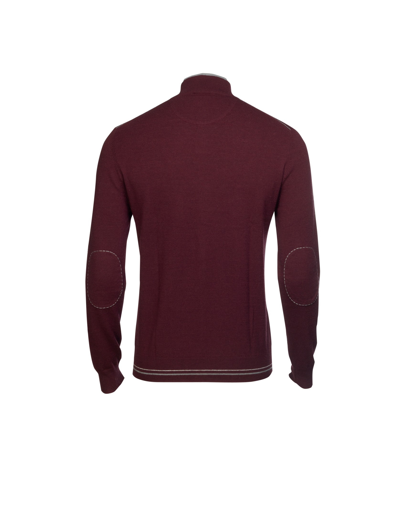 Aubergine wool/cashmere pullover