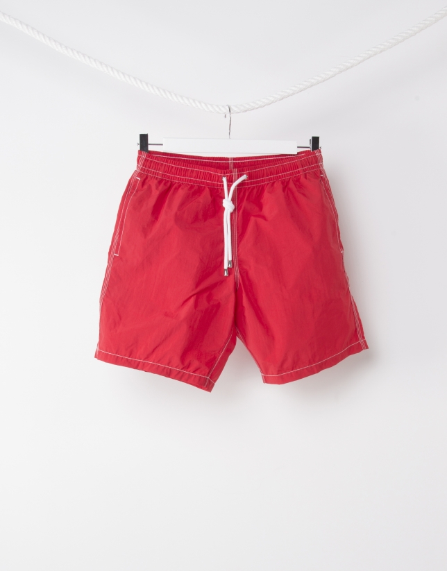Men's black bathing suit