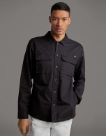 Sobrecamisa algodón marino