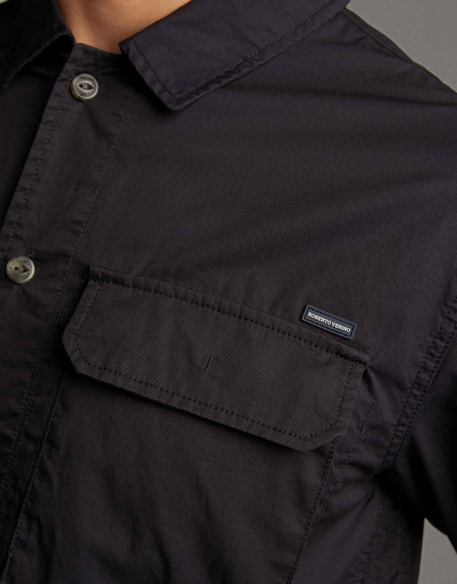 Sobrecamisa algodón marino