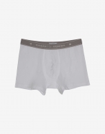 White/navy boxers pack