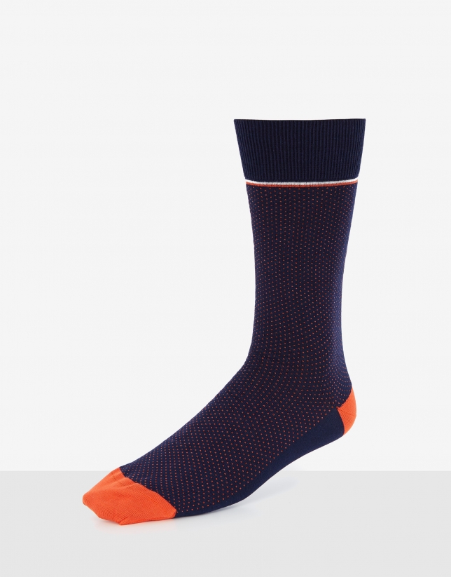 Polka dot/striped socks pack