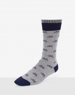 Bicycle/polka dot socks pack
