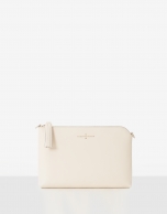 Bolso clutch Lisa piel crudo