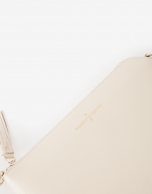 Bolso clutch Lisa piel crudo