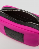 Fuchsia nylon Dalhia Cross Mini shoulder bag