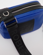 Klein blue nylon Dalhia Cross Mini shoulder bag