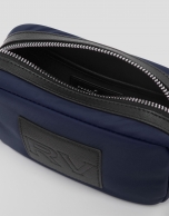 Blue nylon Dalhia Cross Mini shoulder bag