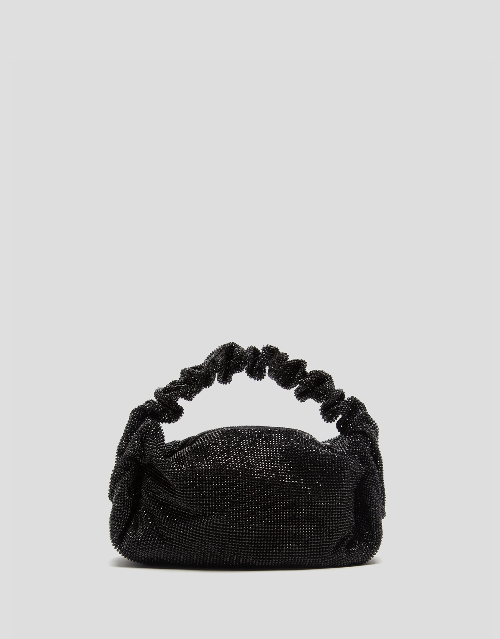 Ariana Cristal Mesh Black Handbag