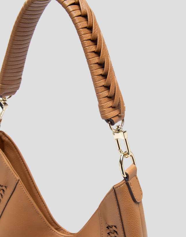 Crafts Hobo camel leather bag
