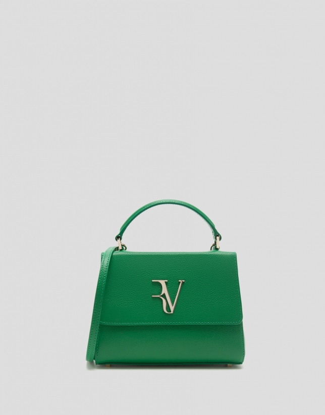 Green leather Alice Mini handbag