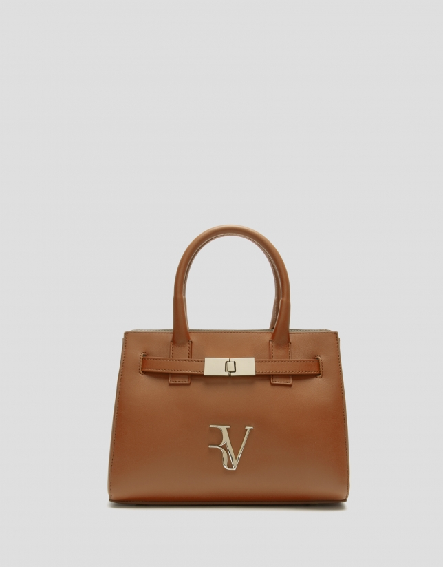 Satchel Mini Millie camel leather