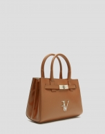 Satchel Mini Millie camel leather