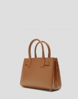 Satchel Mini Millie camel leather
