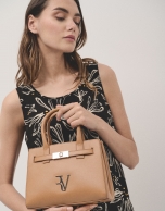 Bolso Satchel Mini Millie piel cámel