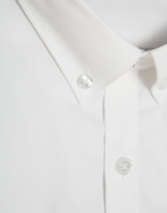 Regular fit optical white Oxford shirt